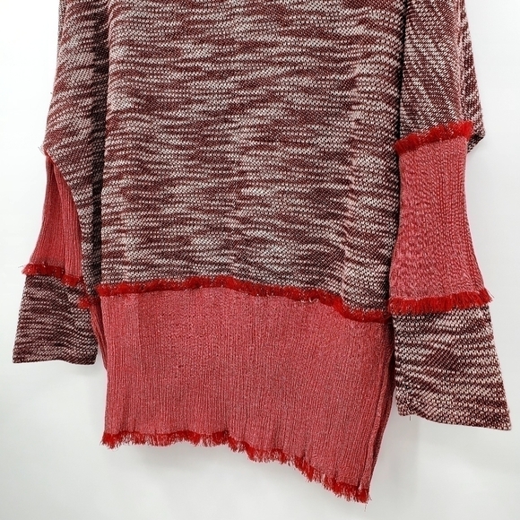 Umgee Colorblock Long Sleeve Cozy Top - Picture 2 of 8